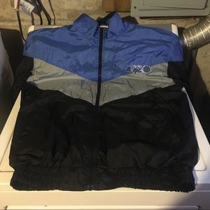 NBA Vintage Orlando Magic Blue, Grey Windbreaker